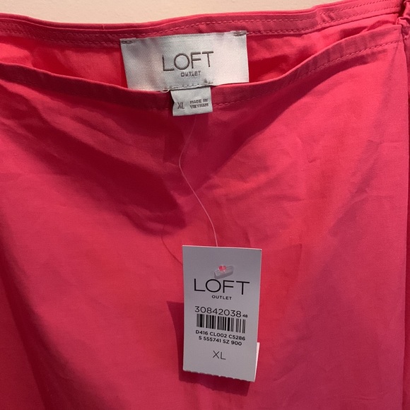 Tiered Pink Loft Dress Size XL - Picture 2 of 5